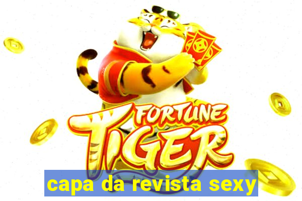 capa da revista sexy